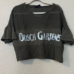 Busch gardens Olive Mesh jersey o